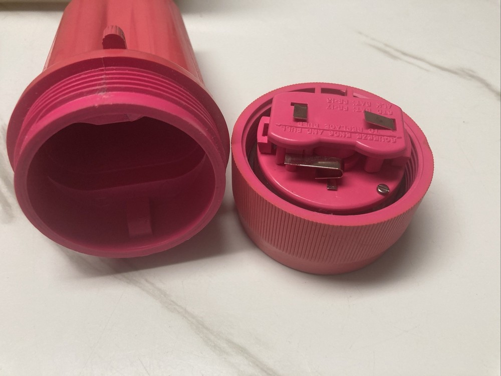 Pink Ikelite MINI C-LITE Underwater Dive Light With Clip - Works!