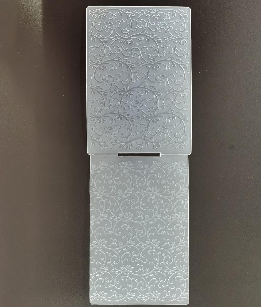 Unique Vine Flower Embossing Folder: 6x4