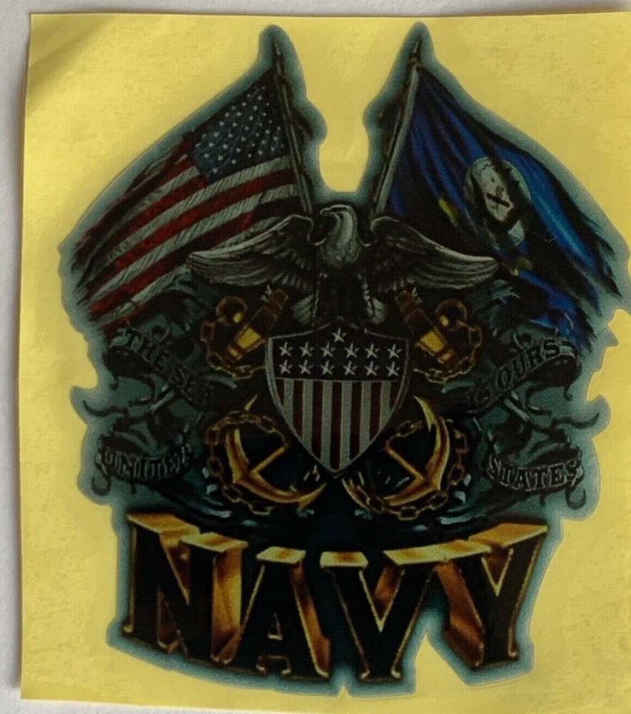 US Navy Transparent Sticker
