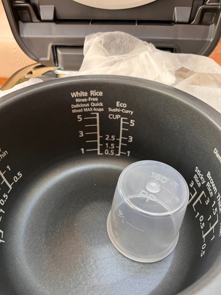 NEW panasonic sr-hz106 + 1 extra copper bowl