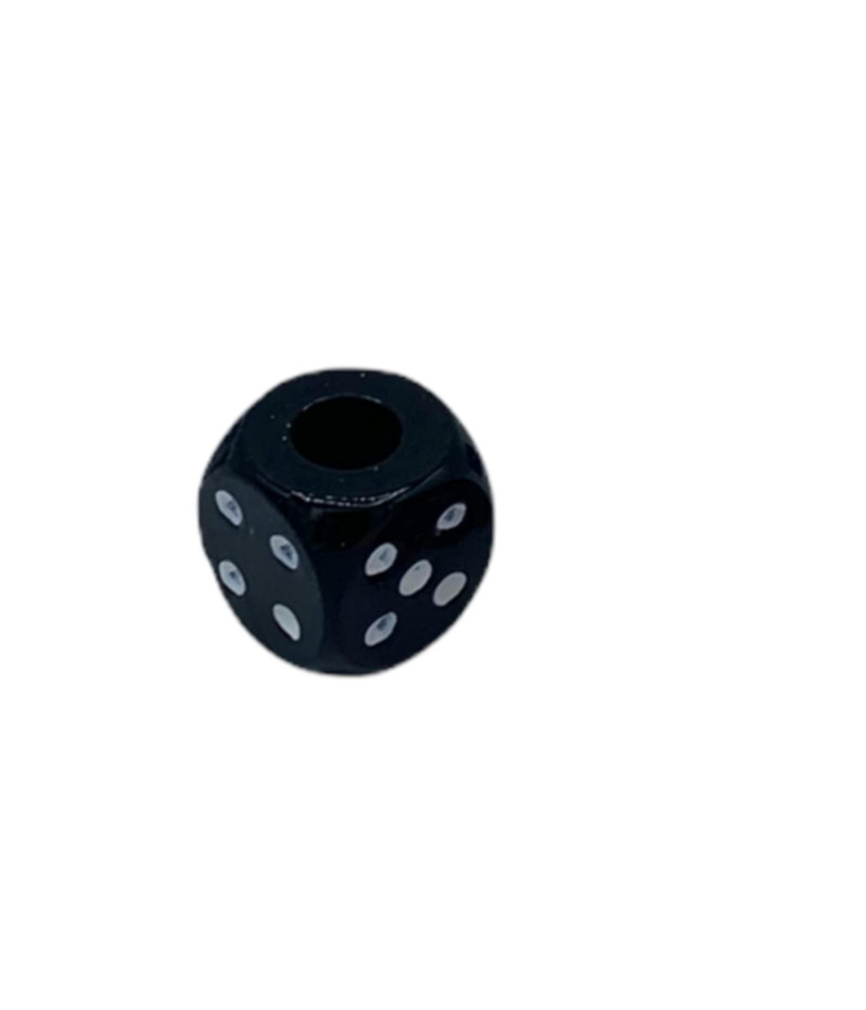 Cigarette Extinguisher Dice Shape | Black
