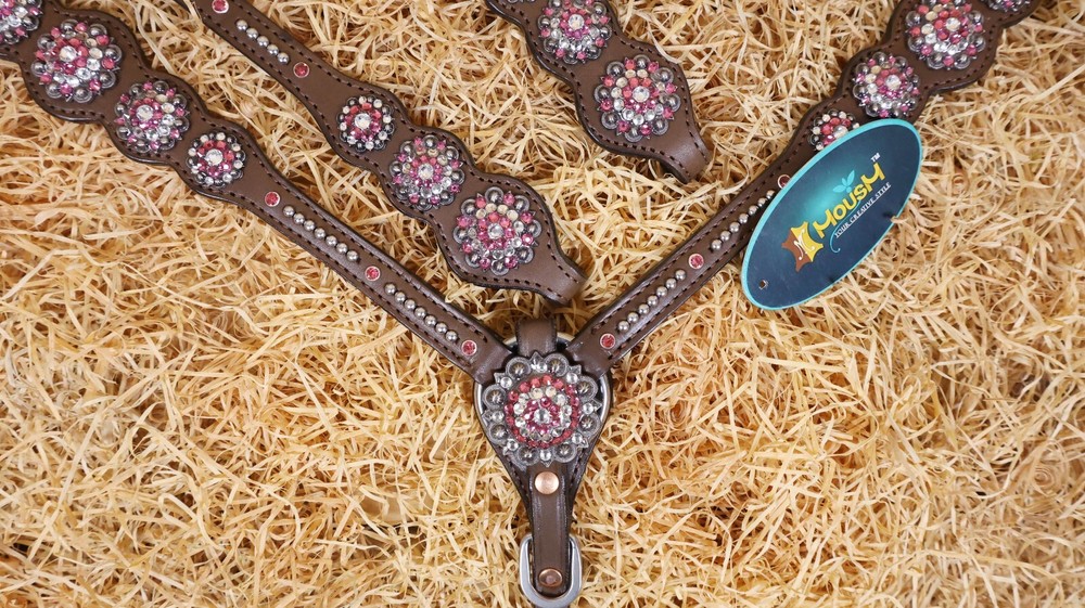 Headstall & Breast Collar Tack Set for Horse
