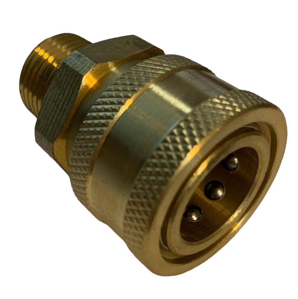 Pressure Washer 1/4 NPT Male QC Quick Connect Socket Coupler