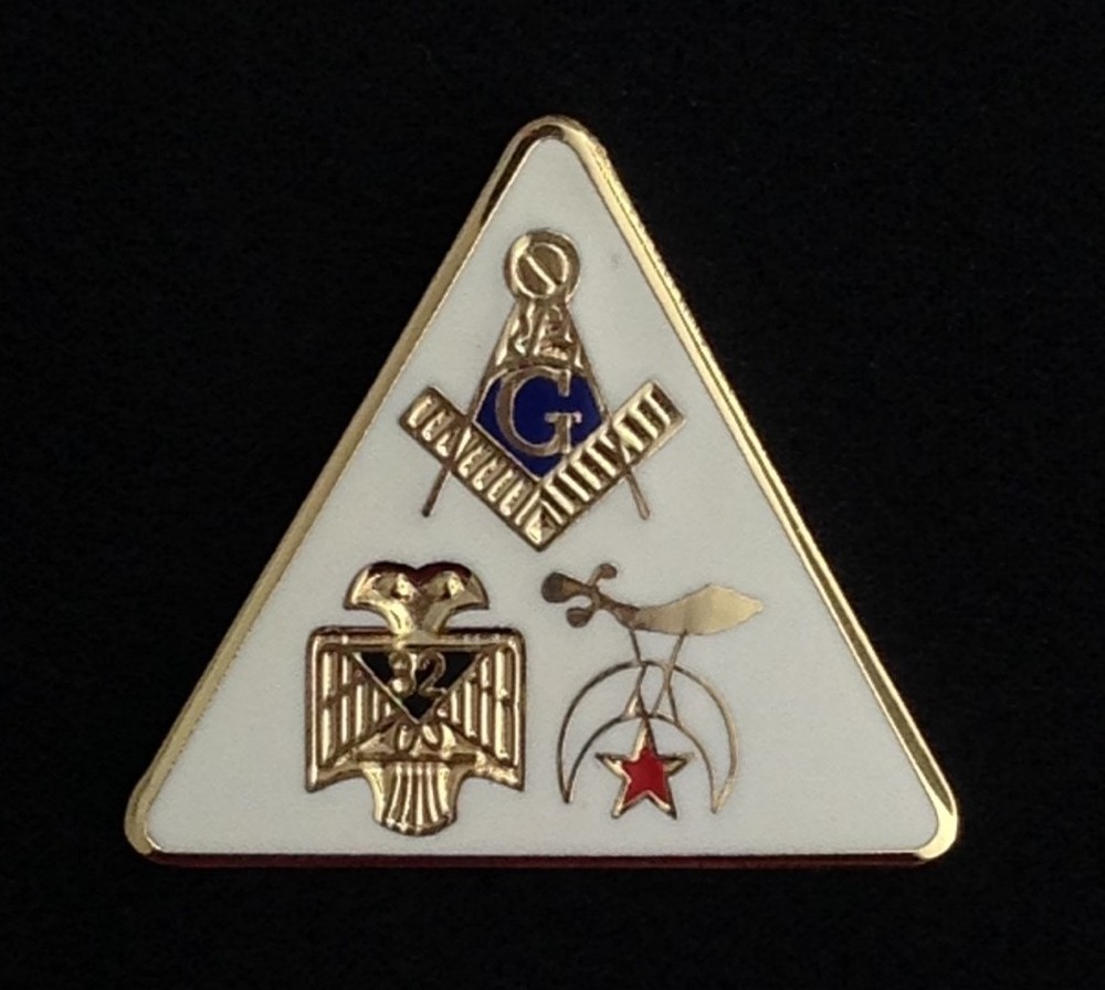 Masonic / Scottish Rite/ Shrine Lapel Pin (MSR-1)
