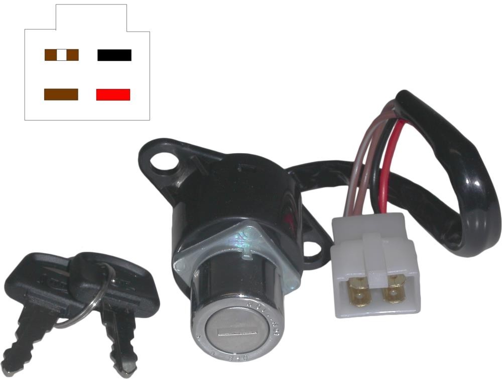 Ignition Switch for 1982 Honda CM 200 T (Twin)