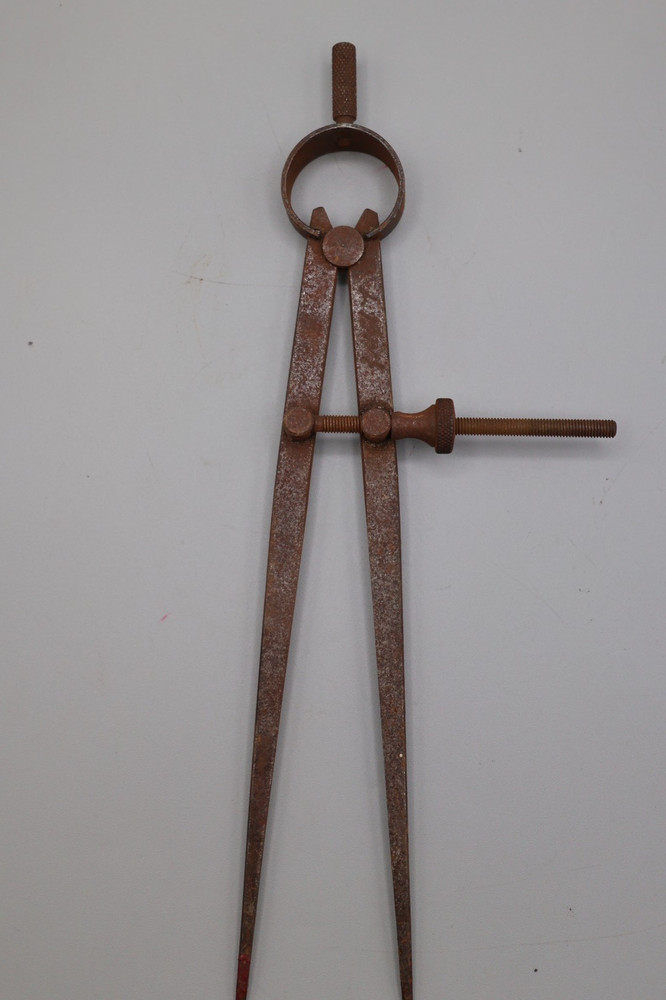 Vintage Toolmakers 6" Round Leg Spring-Type Compass Caliper Divider- Dut's Deals