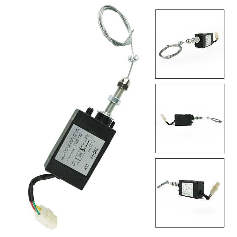 Diesel Engine Stop Solenoid for Generator, High Performance