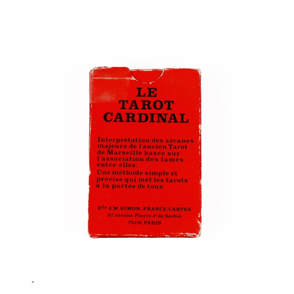 Vintage Le Cardinal Tarot Game Deck Complete 1975