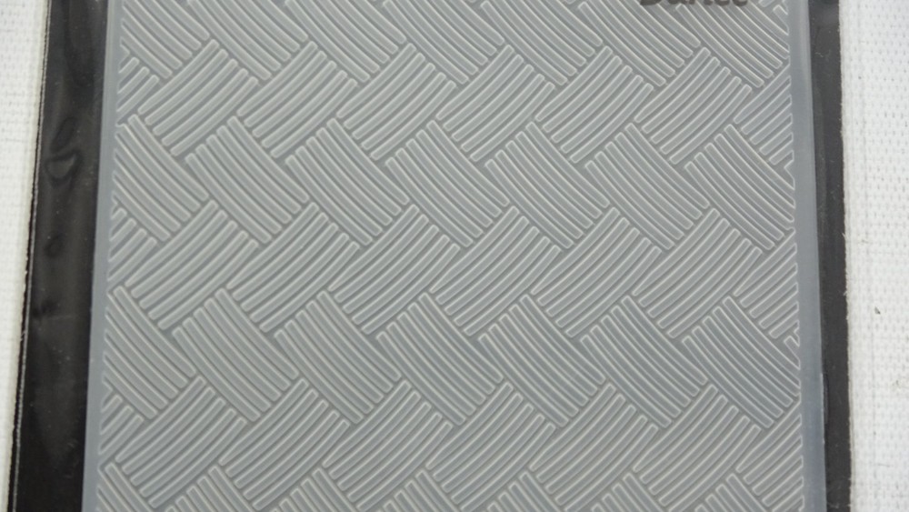 2012 Darice Embossing Folder Basket Weave 1218-66