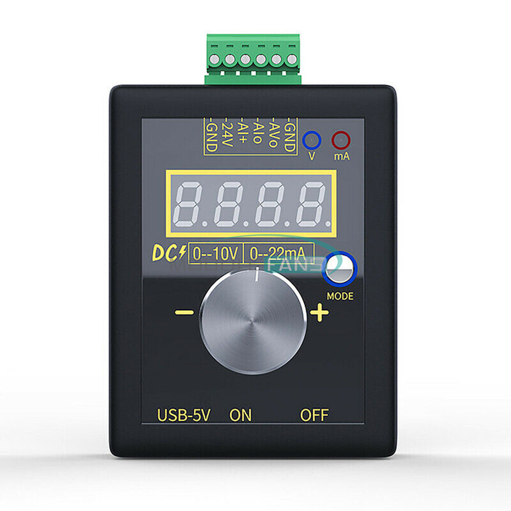 Digital 4-20mA 0-10V Voltage Signal Generator 0-20mA Current Transmitter