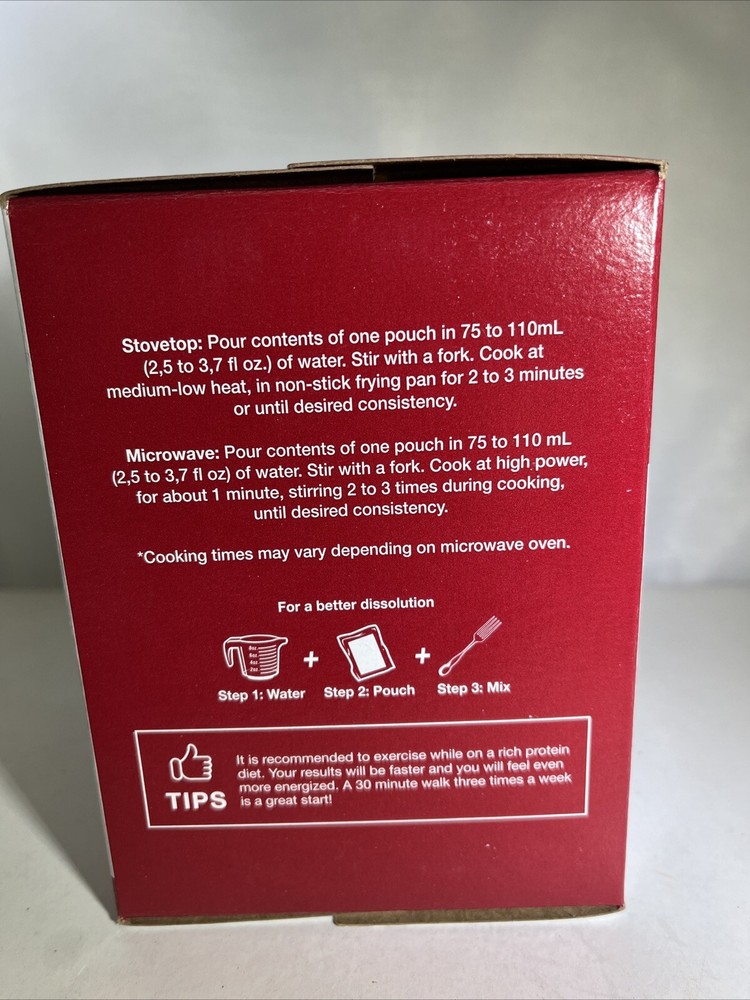 Proti Diet Bacon, Cheese Omelette Mix Meal Replacement seven pack