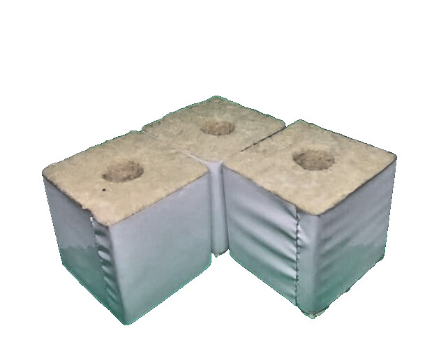 5pcs 3 Inch Grodan Rockwool Cubes – Hydroponic Grow Medium for Seed Starting