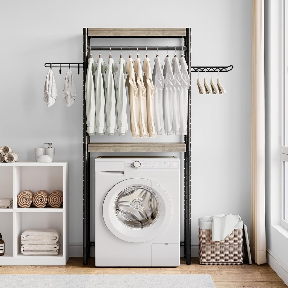 Over the Washer and Dryer Storage Shelf
