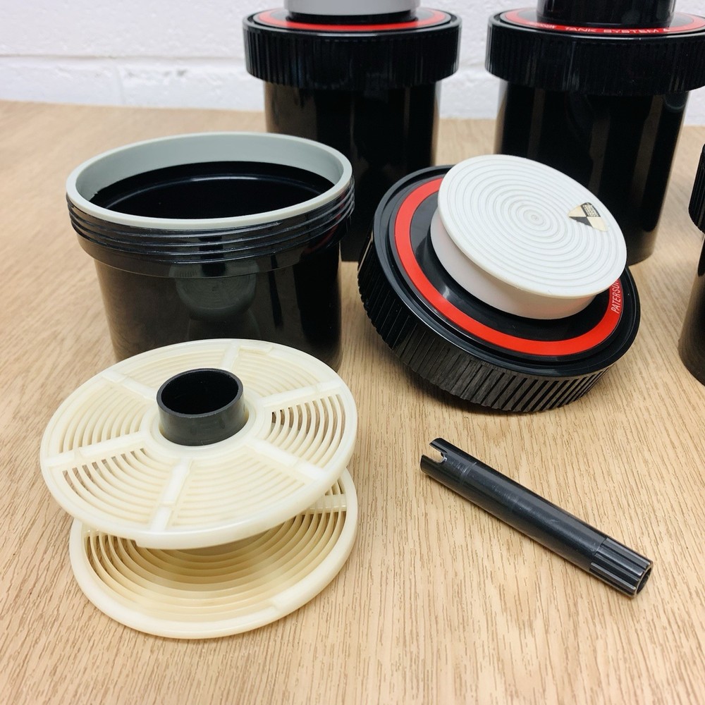 Vintage Paterson Developing Tank Bundle x 5 System 4 Universal Job Lot