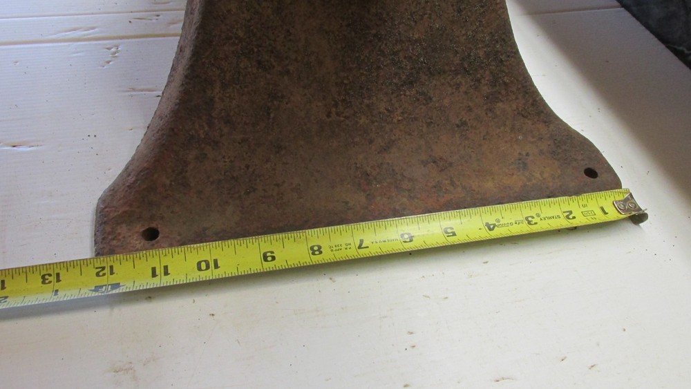 Old Cast Iron Cream Separator Base Stand Table Pedestal W/ Table Lot D