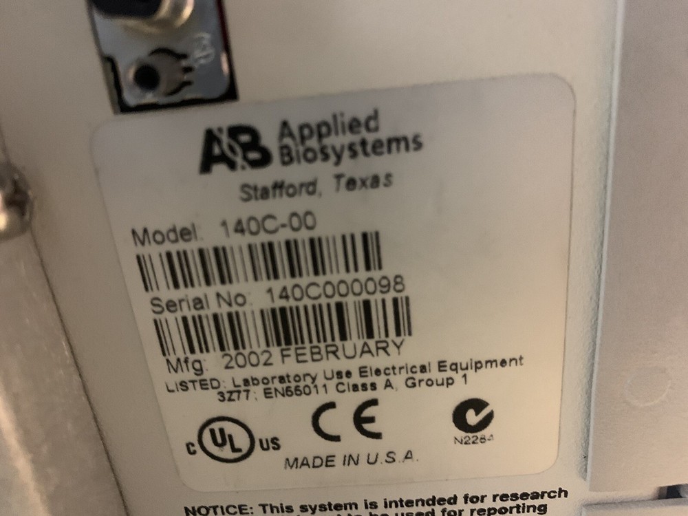 Applied Biosystems ABI 140C (140C-00) HPLC Microgradient Pump System