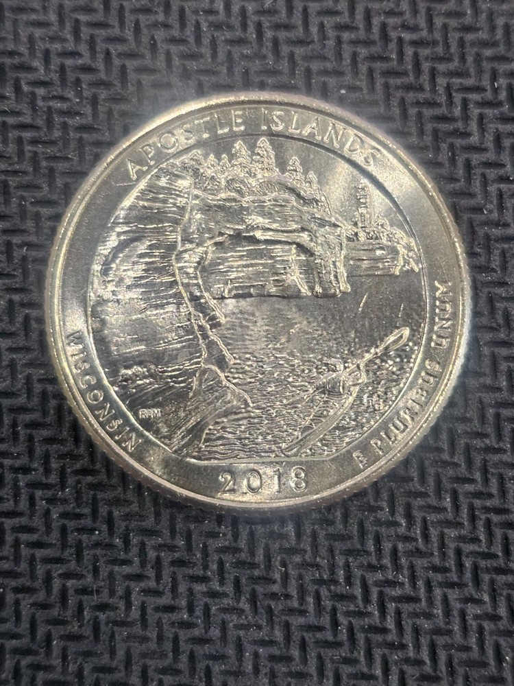 2018 D Apostle Islands NP Quarter. Uncirculated