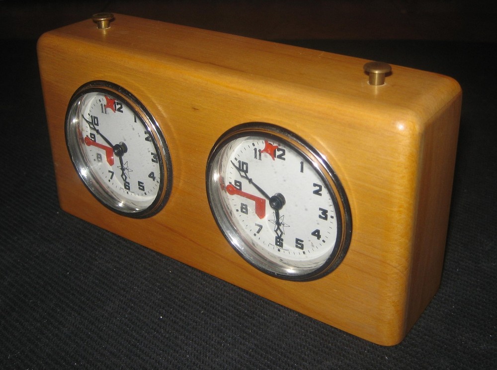 Pristine 1950s Alpha German Chess Clock Timer Model # 507 with Original Box
