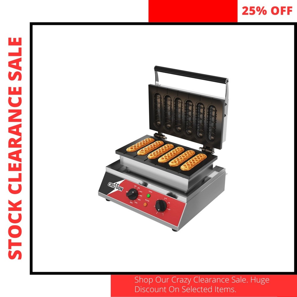 Waffle Stick Maker Nonstick Commercial Baking Machine