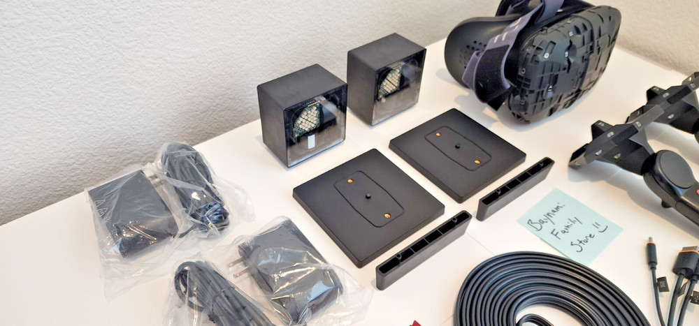 RARE VALVE HTC Vive 🔥PROTOTYPE PRE🔥 Developer VR Headset Complete Set Full Kit