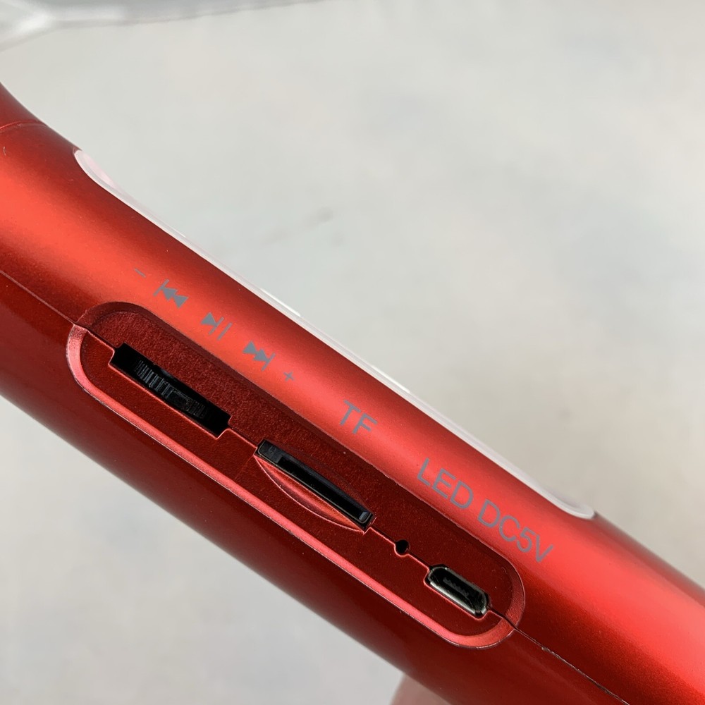 Samsonico Red Karaoke Microphone & Speaker Tested And Working!