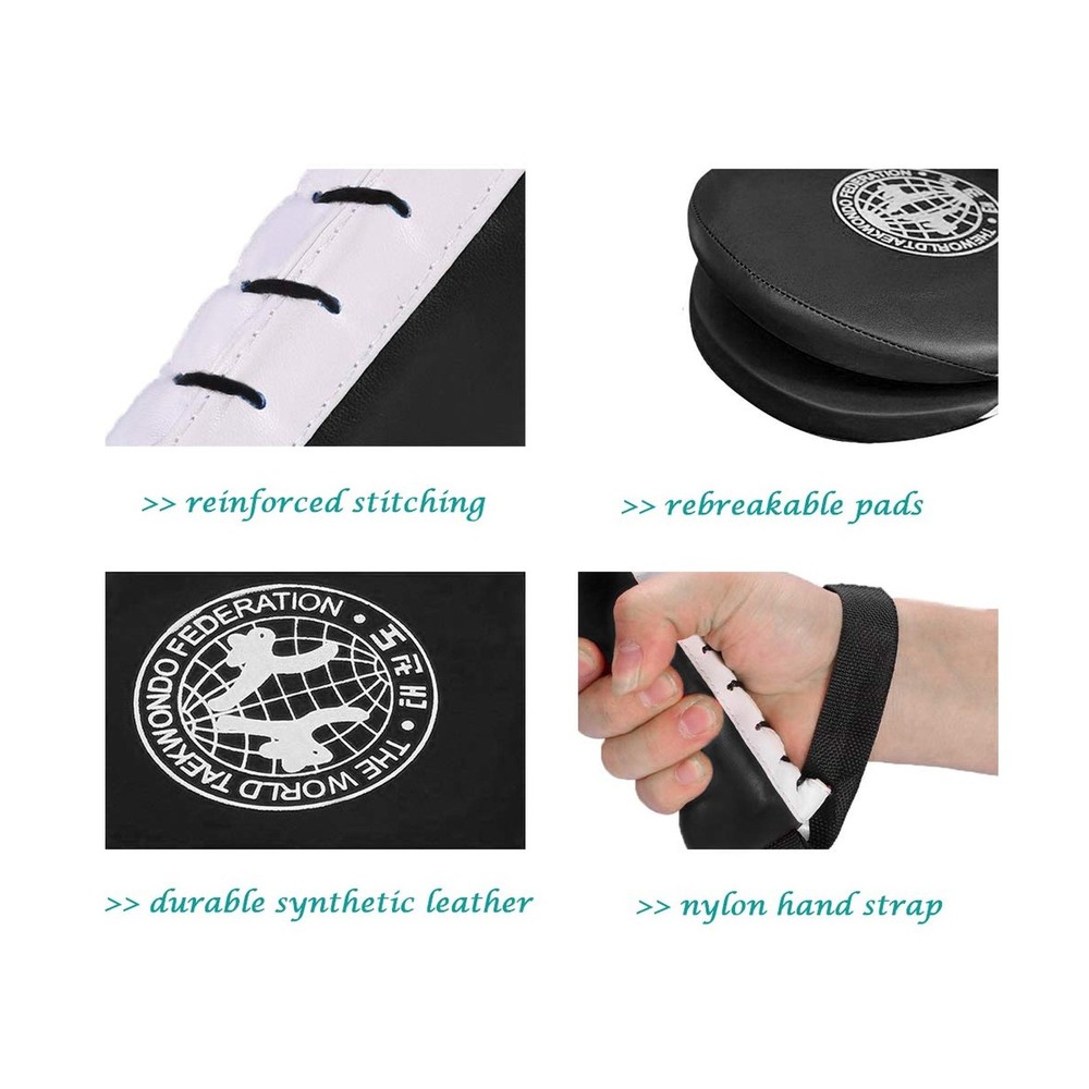2 Pack Taekwondo Kick Pads, Durable Kicking Target Pads