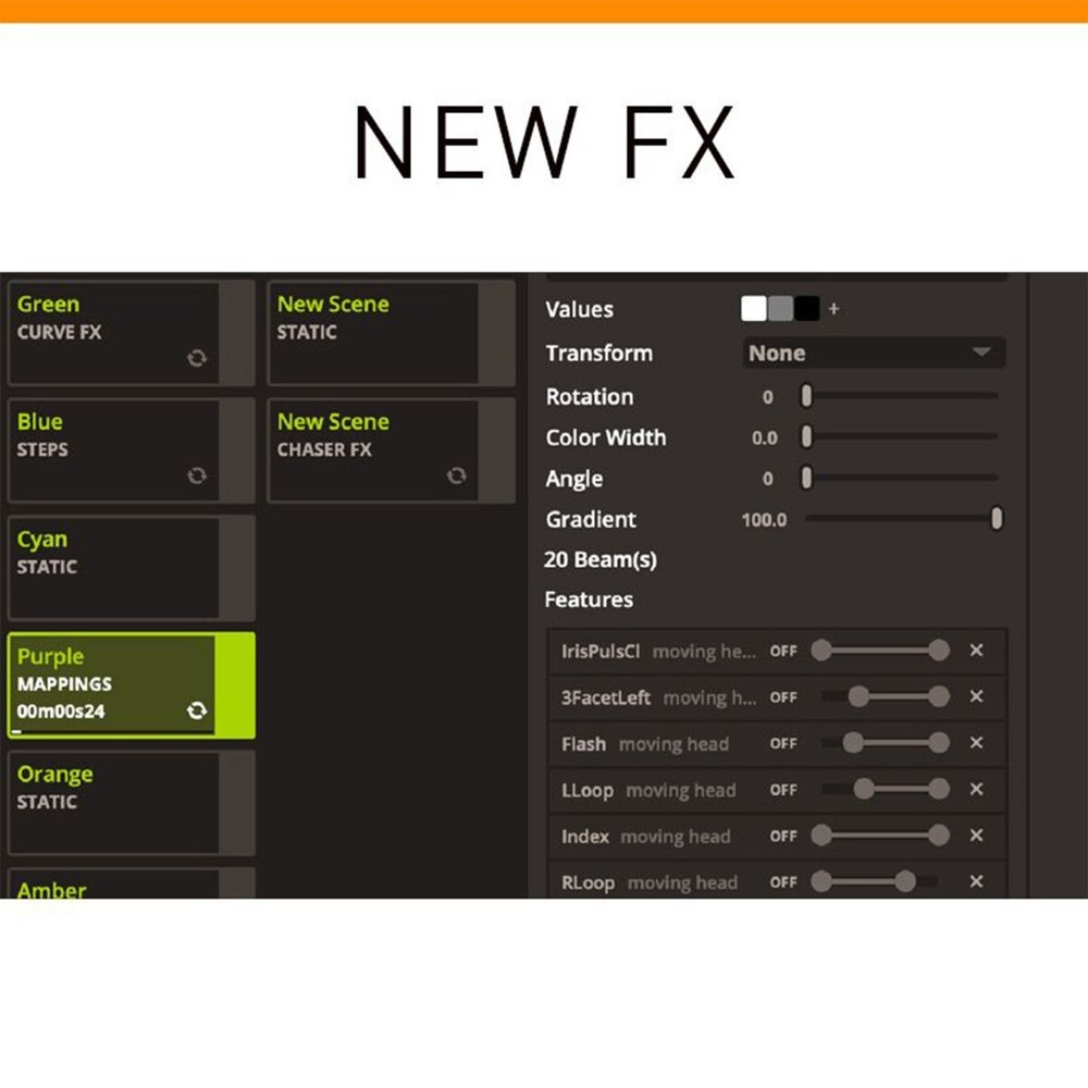 ADJ myDMX 5 DMX Lighting Control Software Hardware Interface for Mac & PC idjnow
