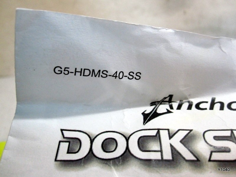 Bungee Mooring Rope 40" Dock Shock Absorber, 2 Pack silver