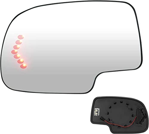 Driver Left Side Heated Mirror Glass - 2003-2006 For Chevy Driver Side (Left)