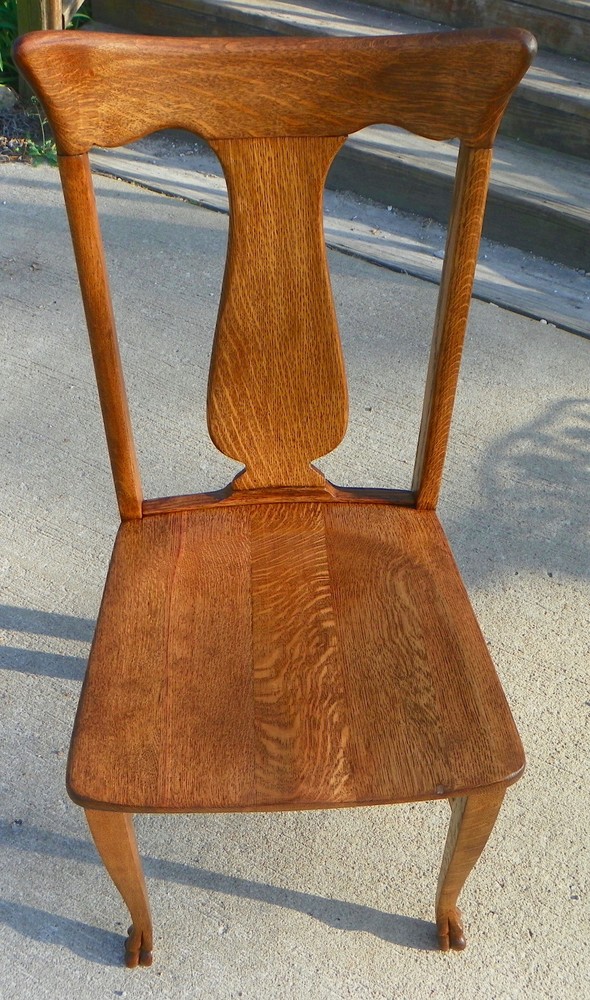 Solid Quartersawn Oak Desk Chair / SIdechair (BM-SC274)
