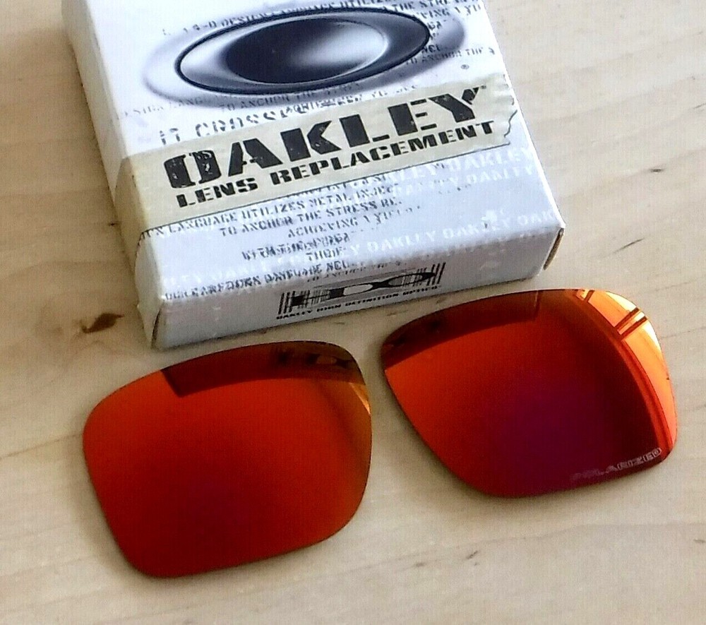 Oakley Holbrook Sunglasses 9102 Polarized Ruby Iridium Replacement lens