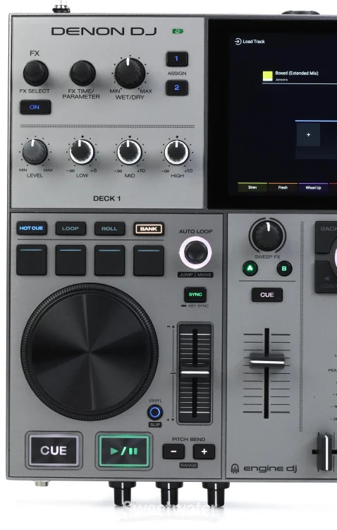 Denon DJ Prime GO+ Portable 2-deck Standalone DJ System