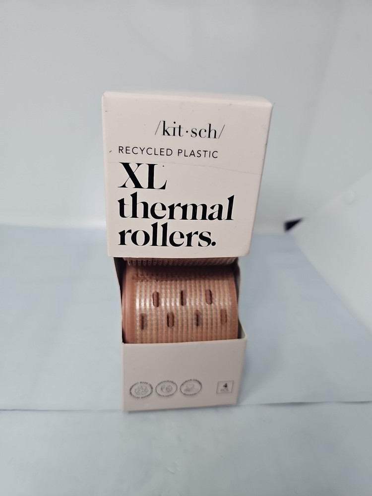 KIT•SCH Recycled Plastic XL Thermal Rollers - 4 Pcs ROLLERS SET