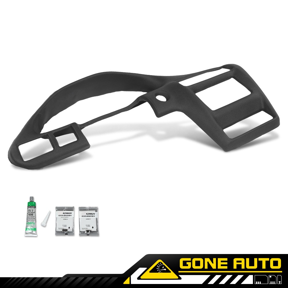 Fit For 2000-05 Chevy Cavalier Instrument Cluster Dash Panel Cover Soft Overlay