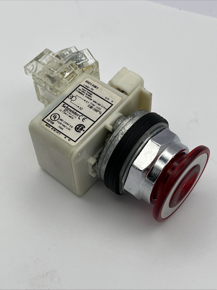 NEW Square D Schneider Push/Pull Operator 9001KR9P1RH13 Ser J