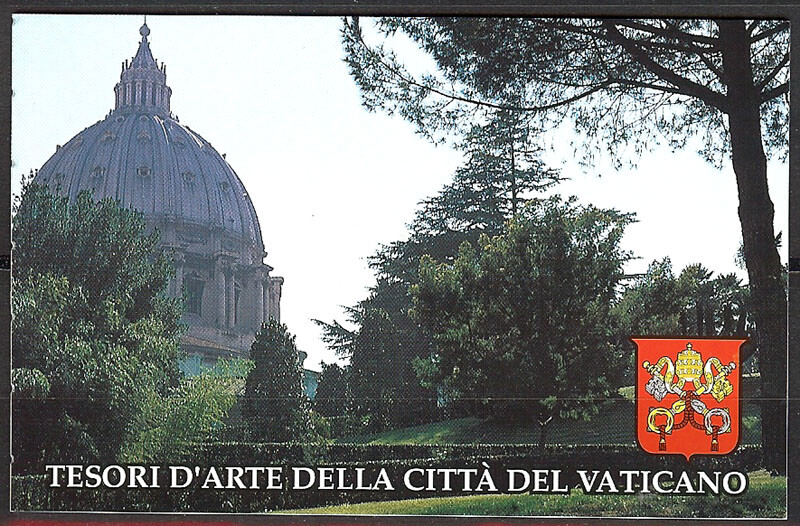 Vatican #MiMH4 MNH Booklet 1993 Basilicas Capitolium [Exploded][917a-920a]