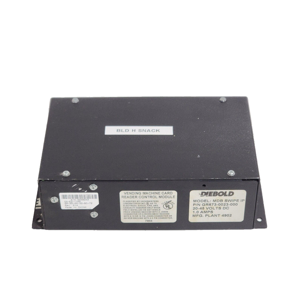 Diebold MDB Swipe IP GR673-0023-000 vending machine card reader control module