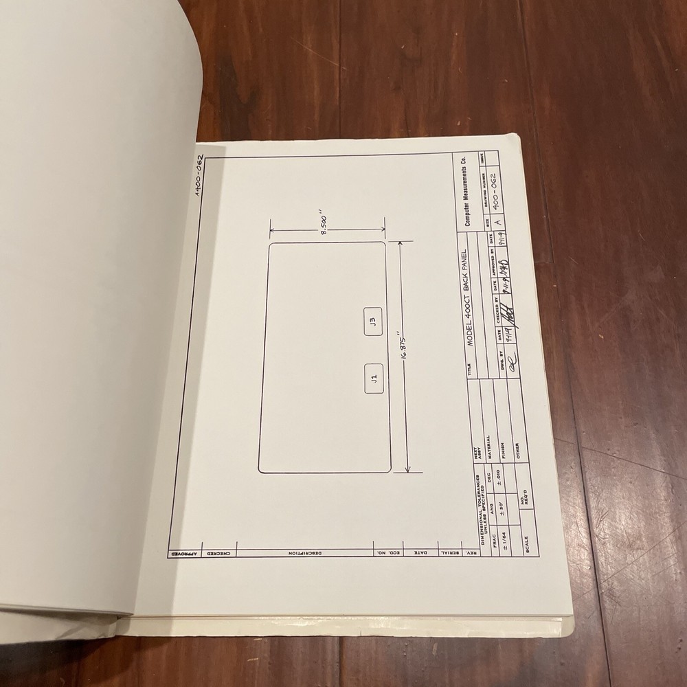 CMC Model 400C-T Solid State Digital Printer Instruction Manual