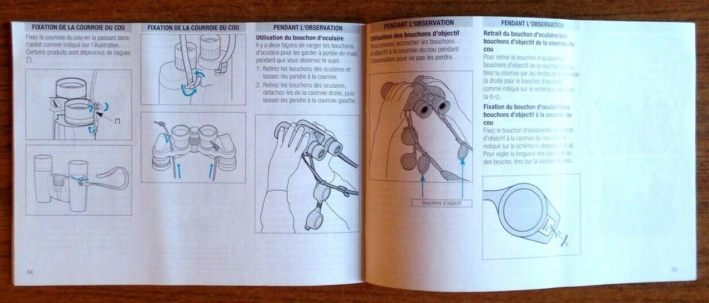 Vintage NIKON BINOCULARS Instruction Manual