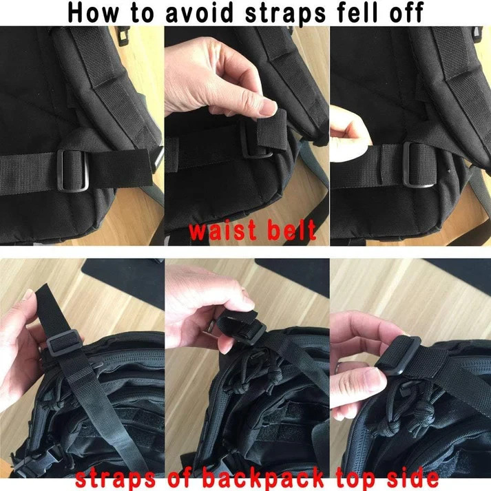 Military Tactical Backpack 40L MOLLE 3-Day Assault Pack