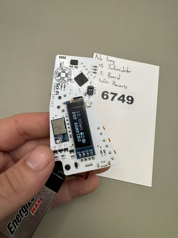 Bob Long 2k5 Intimidator Sci-Fi Board White