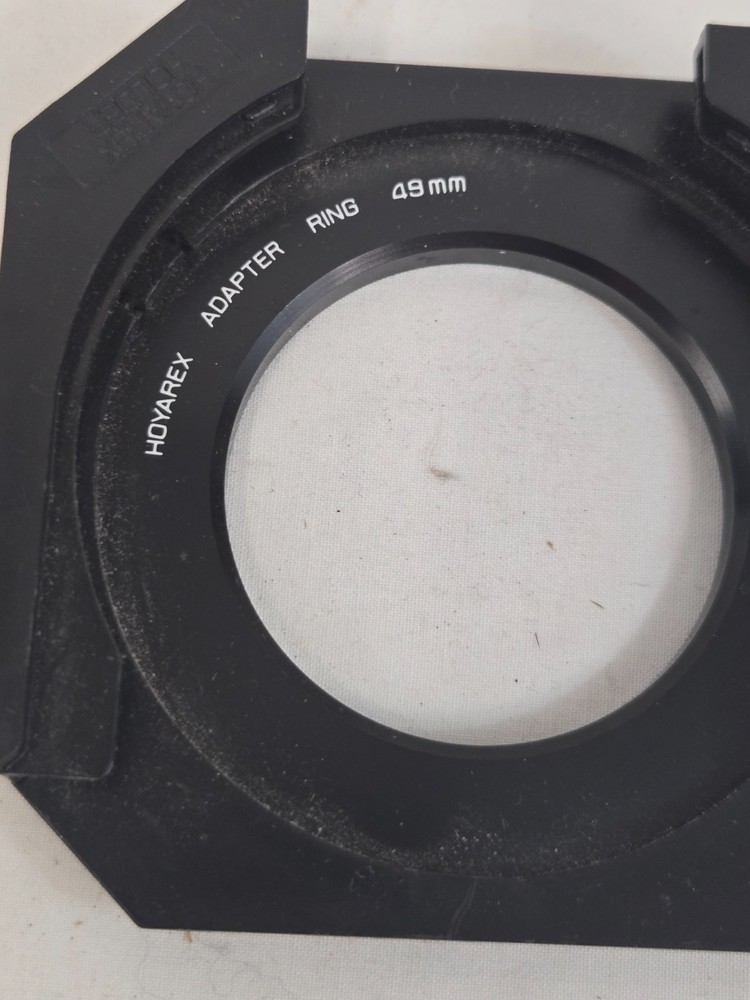 HOYAREX 55mm adapter ring and filter holder