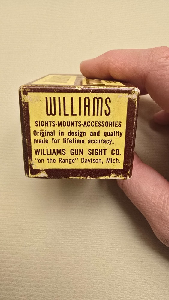 Williams foolproof FP model T/C receiver sight