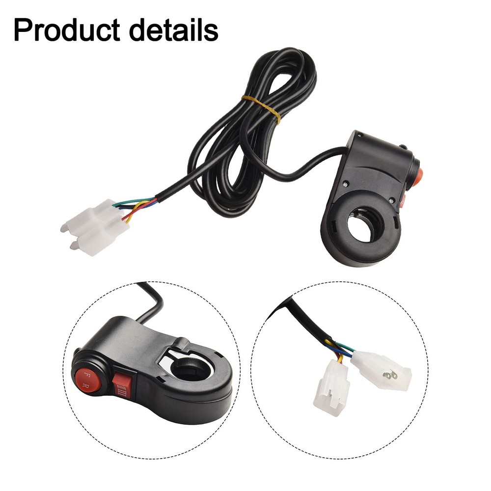 Electric vehicle speed controller + three speed + switch line length 2 meters