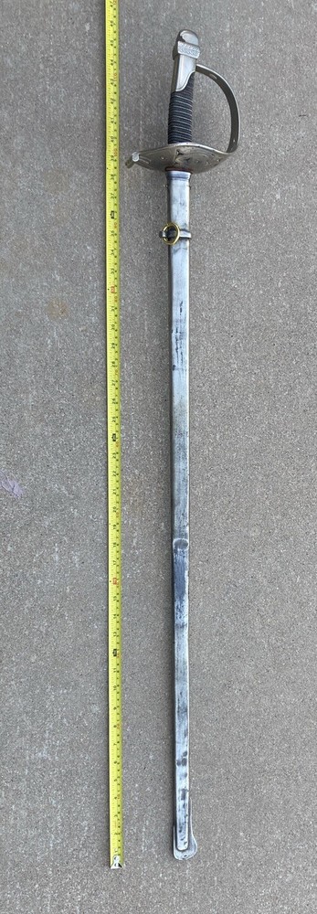 19th C, Unidentified Austrian? pattern￼, Sword and scabbard, German made- Coppel