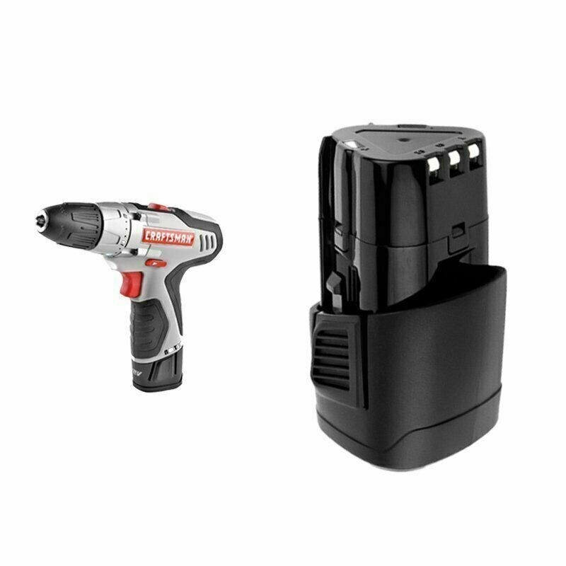 2000mAh 12V 320.11221 12211 Battery Replacement Craftsman NEXTEC Power Tools