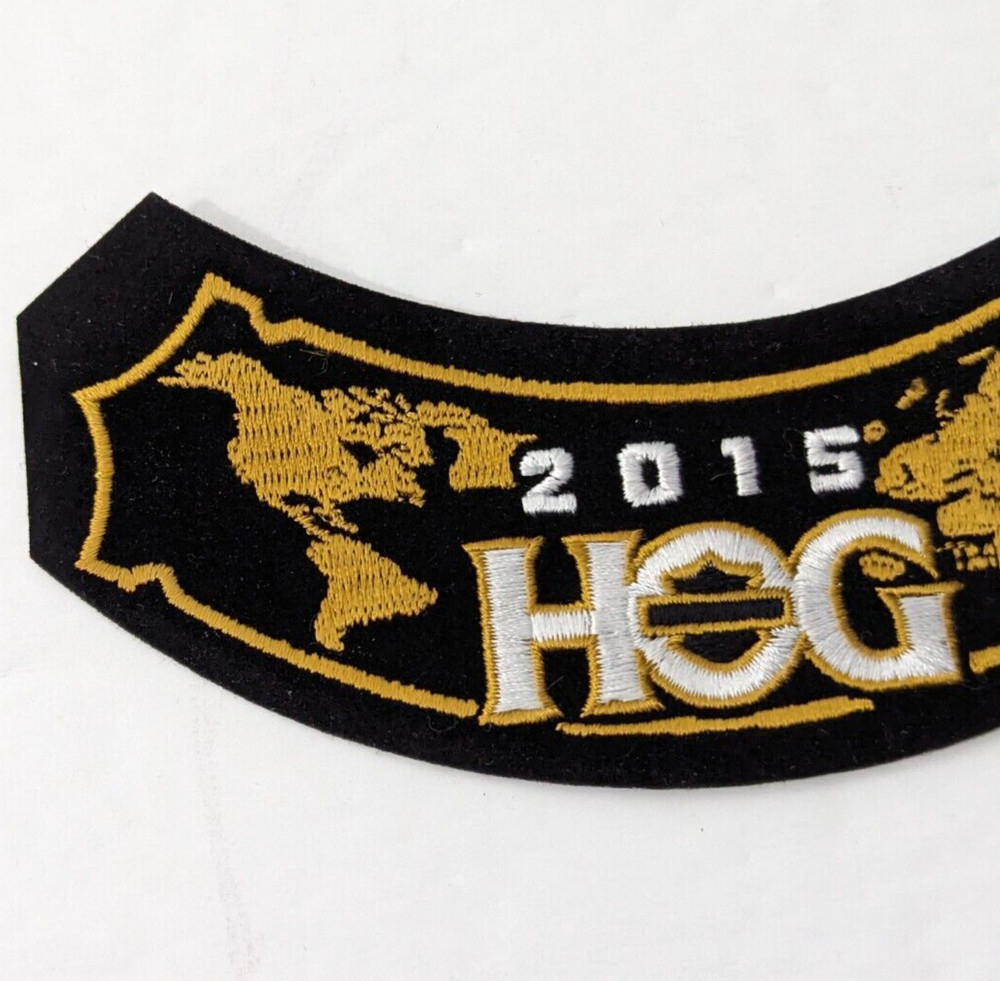 Harley Davidson HOG Harley Owners Group Vest Jacket Patch 2015