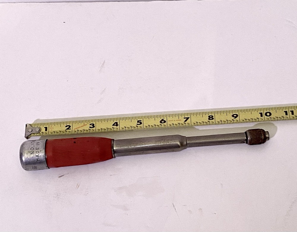 Millers Falls #170 Push Pull Drill 7 Bits USA