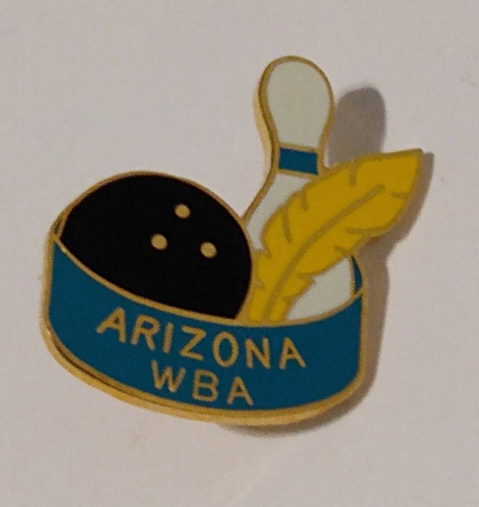Arizona WBA Bowling Lapel Pin