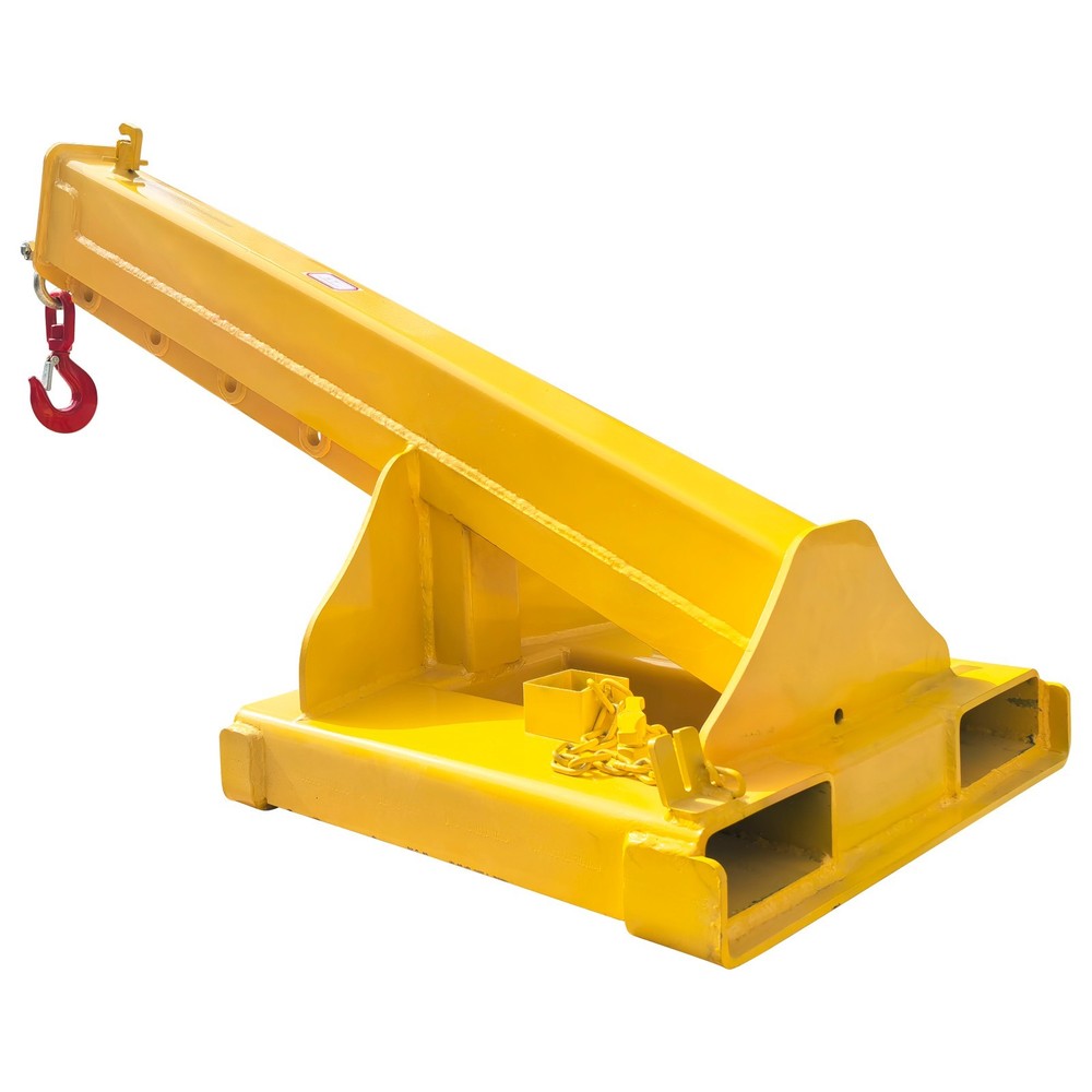 5T Forklift Telescopic Boom Adjustable Mobile Forklift Crane Lifting Attachment